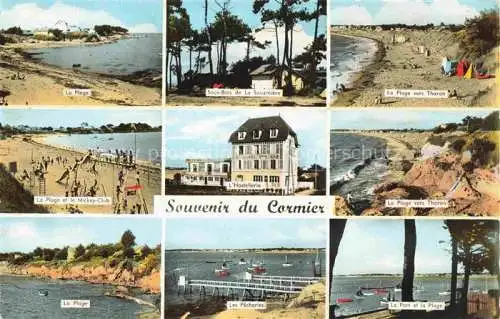 AK / Ansichtskarte  Cormier Le La Plaine-sur-Mer 44 Loire-Atlantique Plage Mickey-Club Sous-bois de la Sauzinière Hostellerie Plage vers Tharon Port les pêcheurs