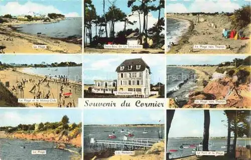AK / Ansichtskarte  Cormier Le La Plaine-sur-Mer 44 Loire-Atlantique Plage Mickey-Club Sous-bois de la Sauzinière Hostellerie Plage vers Tharon Port les pêcheurs