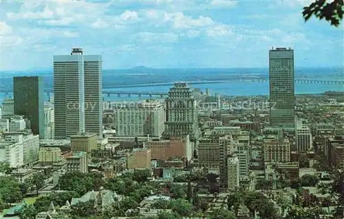 AK / Ansichtskarte  MONTREAL  QUEBEC Canada Vue panoramique prise du Mont-Royal