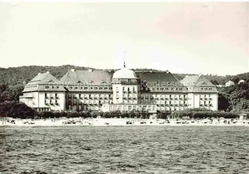 AK / Ansichtskarte  Sopot Zoppot PL Grand Hotel od strony morza