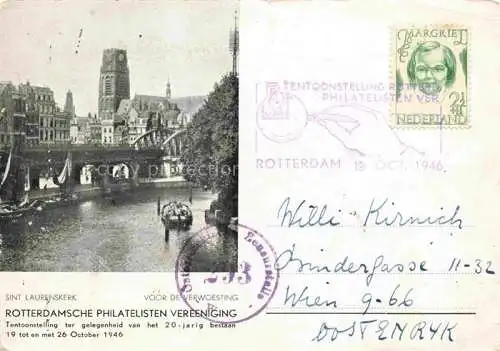 AK / Ansichtskarte  ROTTERDAM  NL Sint Laurenskerk Voor de Verwoesting