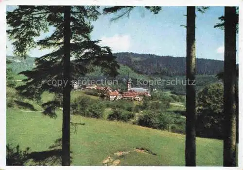 AK / Ansichtskarte  Tannenkirch Thannenkirch Elsass 68 Haut-Rhin Panorama Blick vom Waldrand aus