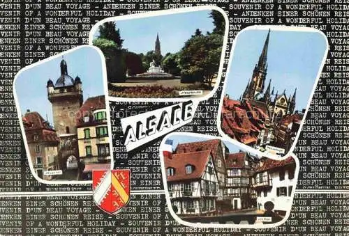 AK / Ansichtskarte  Selestat Schlettstadt 67 Bas-Rhin Strasbourg Mulhouse Colmar Souvenir d'Alsace