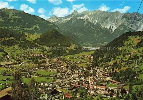 AK / Ansichtskarte  Schruns Tschagguns Vorarlberg AT Panorama Blick ins Tal mit Golm und Zimba Montafon