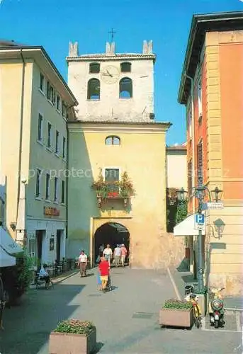 AK / Ansichtskarte  Garda Lago di Garda Torre dell orologio sec. XI-XII