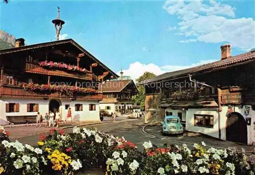 AK / Ansichtskarte  Waidring Tirol AT Ortszentrum Blumenschmuck Café Weinstube Serie Malerisches Tiroler Land