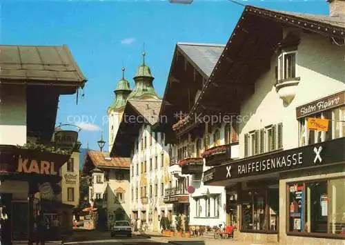 AK / Ansichtskarte  St Johann Tirol AT Speckbacherstrasse Raiffeisenbank