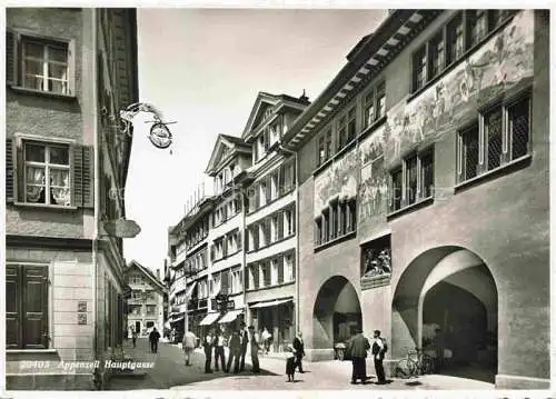 AK / Ansichtskarte  Appenzell IR Hauptgasse