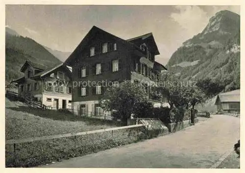 AK / Ansichtskarte  Melchthal Melchtal OW Haus St Katharina mit Knebelhorn