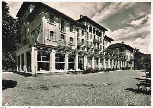 AK / Ansichtskarte  Brissago Lago Maggiore TI Hotel Brenscino