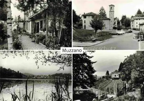 AK / Ansichtskarte  Muzzano Lugano TI La chiusaretta Ferienwohnungen Seepanorama