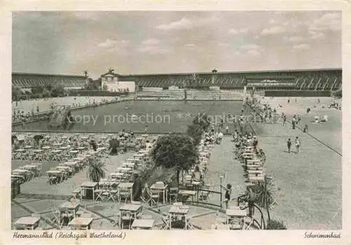 AK / Ansichtskarte  Hermannsbad Ciechocinek TORUN Thorn Westpreussen PL Schwimmbad