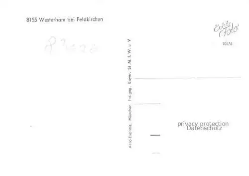 AK / Ansichtskarte  Westerham  Feldkirchen-Westerham Bayern Fliegeraufnahme