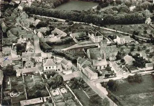 AK / Ansichtskarte  Soisy-sur-Ecole Place de la Mairie Fliegeraufnahme