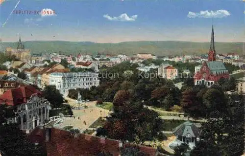 AK / Ansichtskarte  Teplitz -Schoenau TEPLICE CZ Panorama