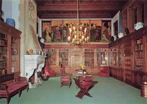 AK / Ansichtskarte  Kronberg  Cronberg Taunus Bibliothek im Schlosshotel