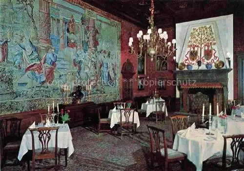 AK / Ansichtskarte  Kronberg  Cronberg Taunus Roter Salon im Schlosshotel