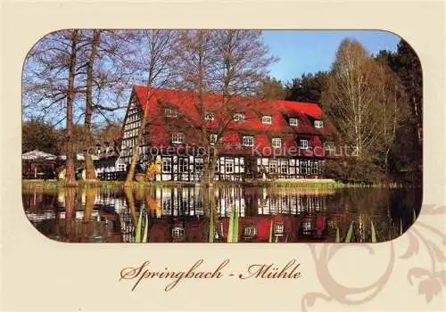 AK / Ansichtskarte  Bad Belzig Springbach-Muehle Fachwerkhaus
