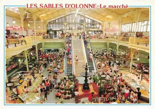 AK / Ansichtskarte  Les Sables-d Olonne 85 Marché des Halles