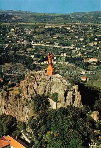 AK / Ansichtskarte  Le Puy-en-Velay 43 Haute-Loire Statue colossale de Notre-Dame-de-France Mont Corneille