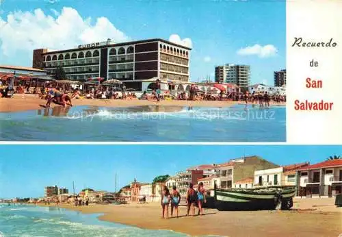 AK / Ansichtskarte  Vendrell El Vendrell Tarragona ES Camping San Salvador Playa Hotel