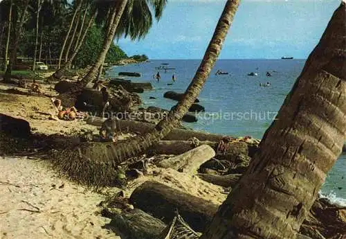 AK / Ansichtskarte  Libreville La plage du lycée Léon M'Ba