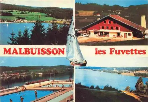 AK / Ansichtskarte  Malbuisson Doubs Doubs touristique Camping Les Fuvettes Piscine