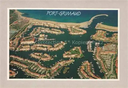 AK / Ansichtskarte  PORT-GRIMAUD Draguignan 83 Var Cité lacustre vue aérienne