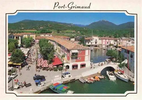 AK / Ansichtskarte  PORT-GRIMAUD Draguignan 83 Var Cité lacustre vue aérienne
