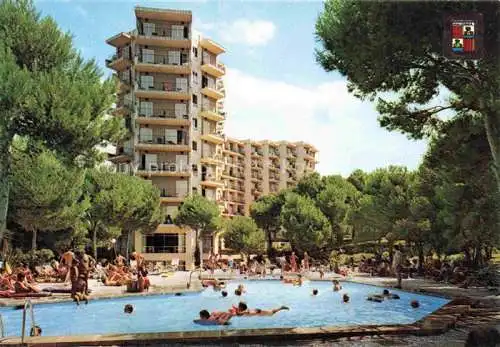 AK / Ansichtskarte  Playa de Palma Mallorca Las Maravillas Hotel Sofia Swimming Pool