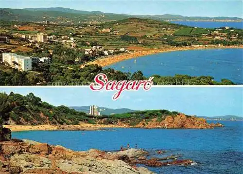 AK / Ansichtskarte  S Agaro Costa Brava ES Kuestenpanorama