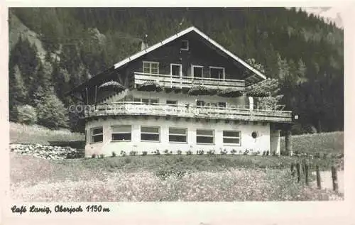 AK / Ansichtskarte  Oberjoch Bad Hindelang Cafe Lanig