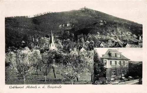 AK / Ansichtskarte  Alsbach Bergstrasse Alsbach-Haehnlein Hessen Cafe Restaurant Rodemer