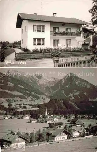 AK / Ansichtskarte  Fischen Allgaeu Haus Peter Panorama