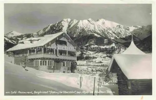 AK / Ansichtskarte  OBERSTDORF Cafe Restaurant Bergkristall