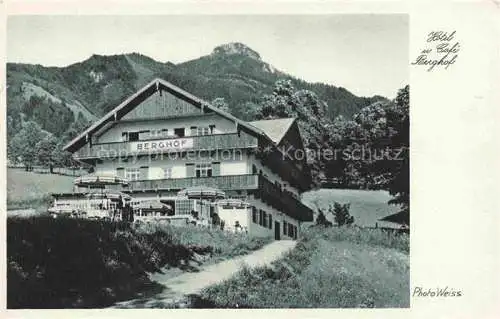 AK / Ansichtskarte  Lenggries Hotel Cafe Berghof