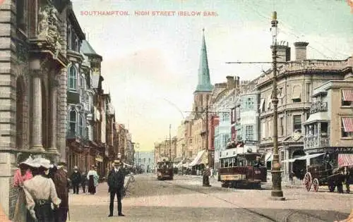 AK / Ansichtskarte  SOUTHAMPTON  UK High Street Below Bar