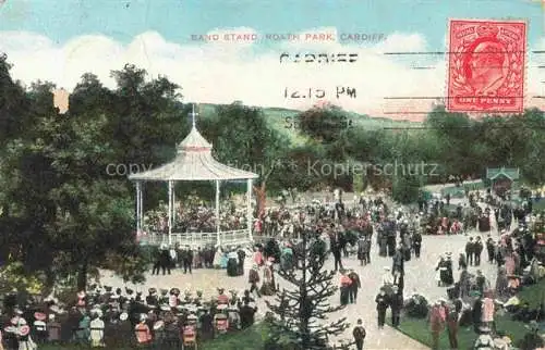 AK / Ansichtskarte  CARDIFF  Wales UK Band Stand Roath Park