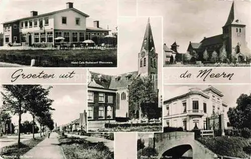 AK / Ansichtskarte  De Meern UTRECHT NL Hotel Rhenomare Meerndijk RK Kerk Huize Voorn de Meern