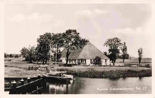 AK / Ansichtskarte  Galamadammen Koudum Friesland NL Pension Panorama