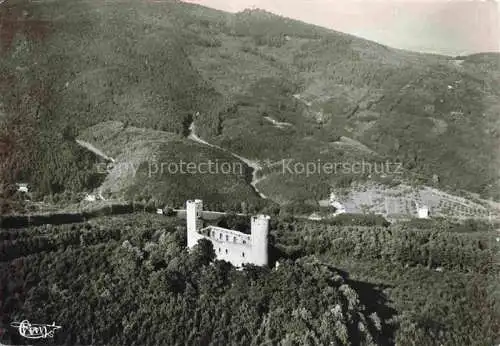 AK / Ansichtskarte  Andlau Selestat-Erstein 67 Bas-Rhin Vue aérienne du château