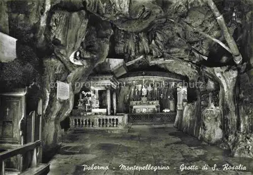 AK / Ansichtskarte  PALERMO  Sicilia IT Montepellegrino Grotta di Santa Rosalia