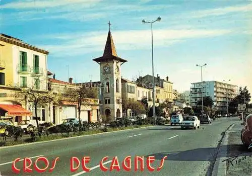 AK / Ansichtskarte  Cros-de-Cagnes 06 Alpes-Maritimes Boulevard de la Plage