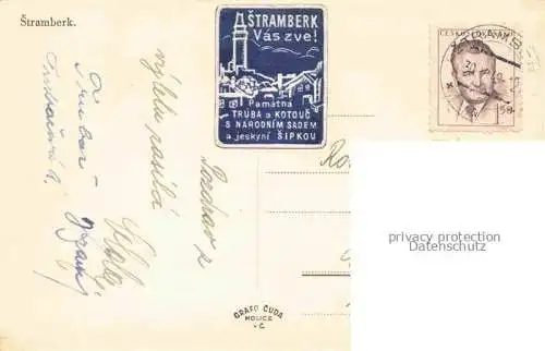 AK / Ansichtskarte  Stramberk Stramberg Novy Jicin Neu-Titschein CZ Panorama