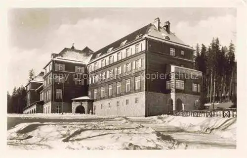 AK / Ansichtskarte  Lazne Karlova Studanka Karlsbrunn Schlesien CZ Hornicke sanatorium