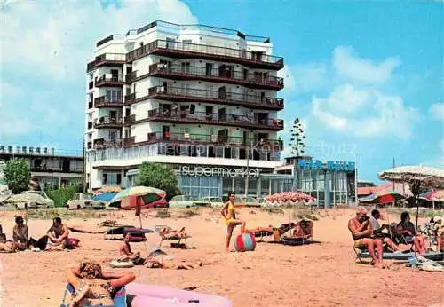 AK / Ansichtskarte  Segur de Calafell Tarragona ES Apartamentos Supermarket Mar Blau