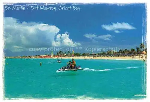 AK / Ansichtskarte  Saint Martin Sint Maarten Island Caribic Orient Bay Beach