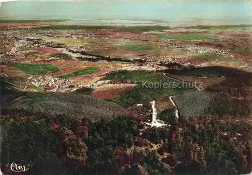 AK / Ansichtskarte  Trois Epis Haut Rhin Elsass Vue aérienne de la station touristique Le Galz Plaine d'Alsace