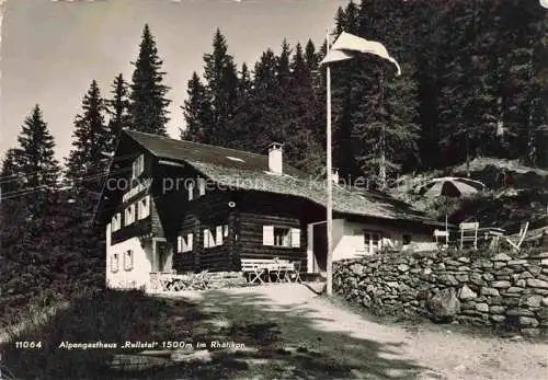 AK / Ansichtskarte  Vandans Vorarlberg AT Alpengasthaus Rellstal im Rhaetikon