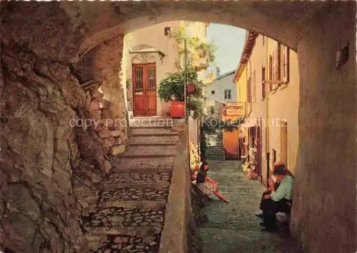 AK / Ansichtskarte  Gandria Lago di Lugano Il Ticino pittoresco Malerischer Winkel